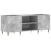 Mobile Porta Dischi Grigio Cemento 121x38x48 Legno Multistrato CFW8286594