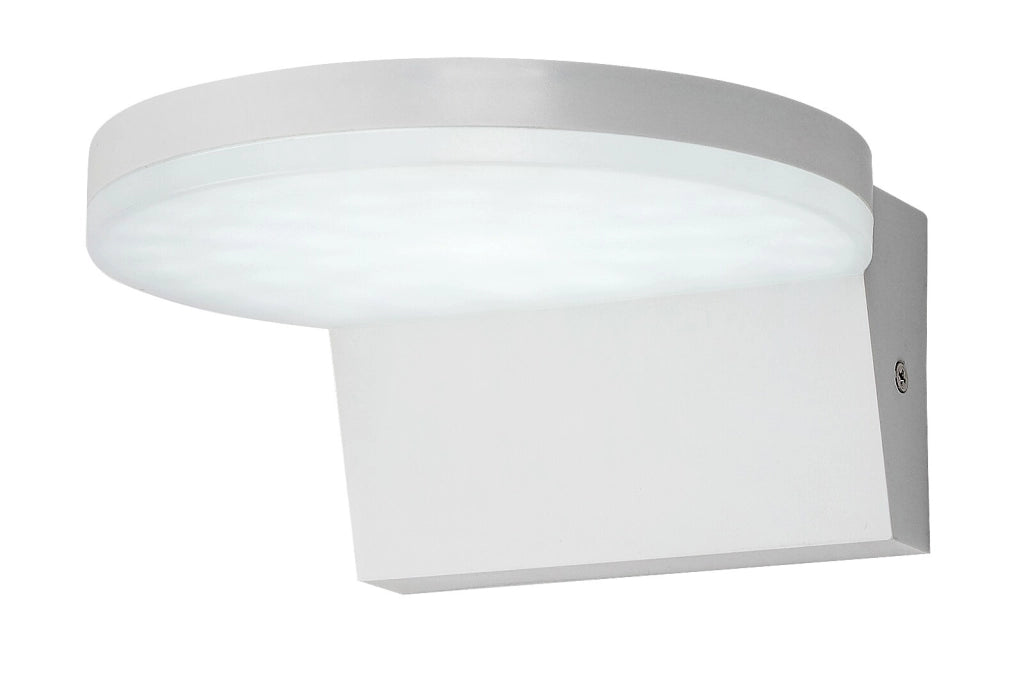 Applique esterna bianca tonda LED 9W CCT IP54 Batida Rabalux