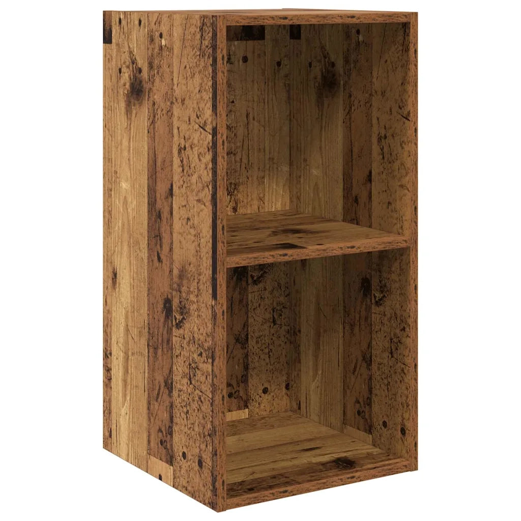 Set mobile TV 4 pz-Set di 4 Credenza per TV Legno vecchio Legno multistrato 148907