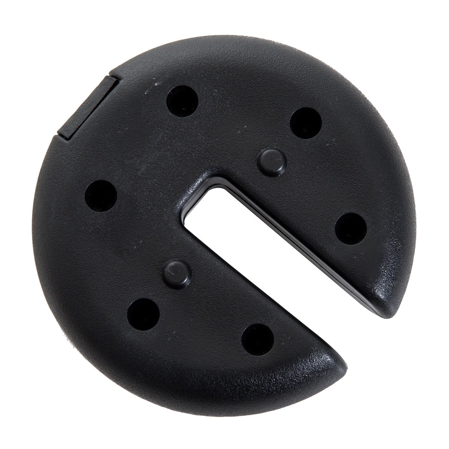 Base per Gazebo 4 pezzi Riempito con Cemento 2.3kg Ø20x4.5 cm