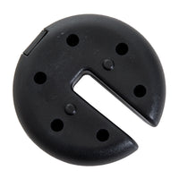 Base per Gazebo 4 pezzi Riempito con Cemento 2.3kg Ø20x4.5 cm