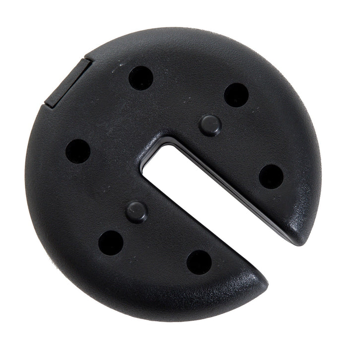 Base per Gazebo 4 pezzi Riempito con Cemento 2.3kg Ø20x4.5 cm