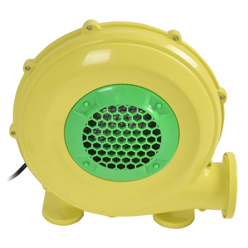 Ventilatore elettrico per castello gonfiabile 35 x 23 x 23 cm stabile e leggero plastica PP gialla 20_0019427