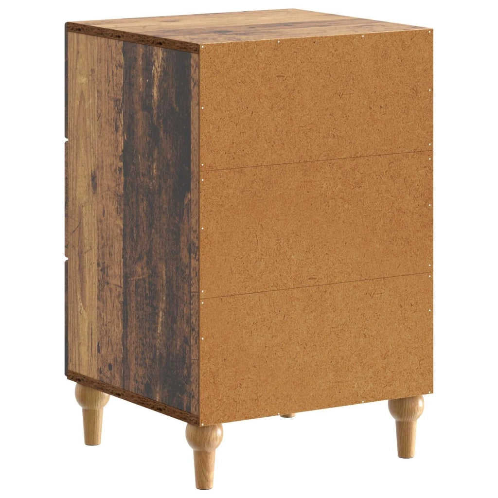 Armadio da Notte con cassetto Legno antico 43x 41 x 66,5 cm