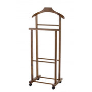 KIT DOPPIO INDOSSATORE FAGGIO DA CAMERA NOCE MIELE IN LEGNO 43X33X105H CM