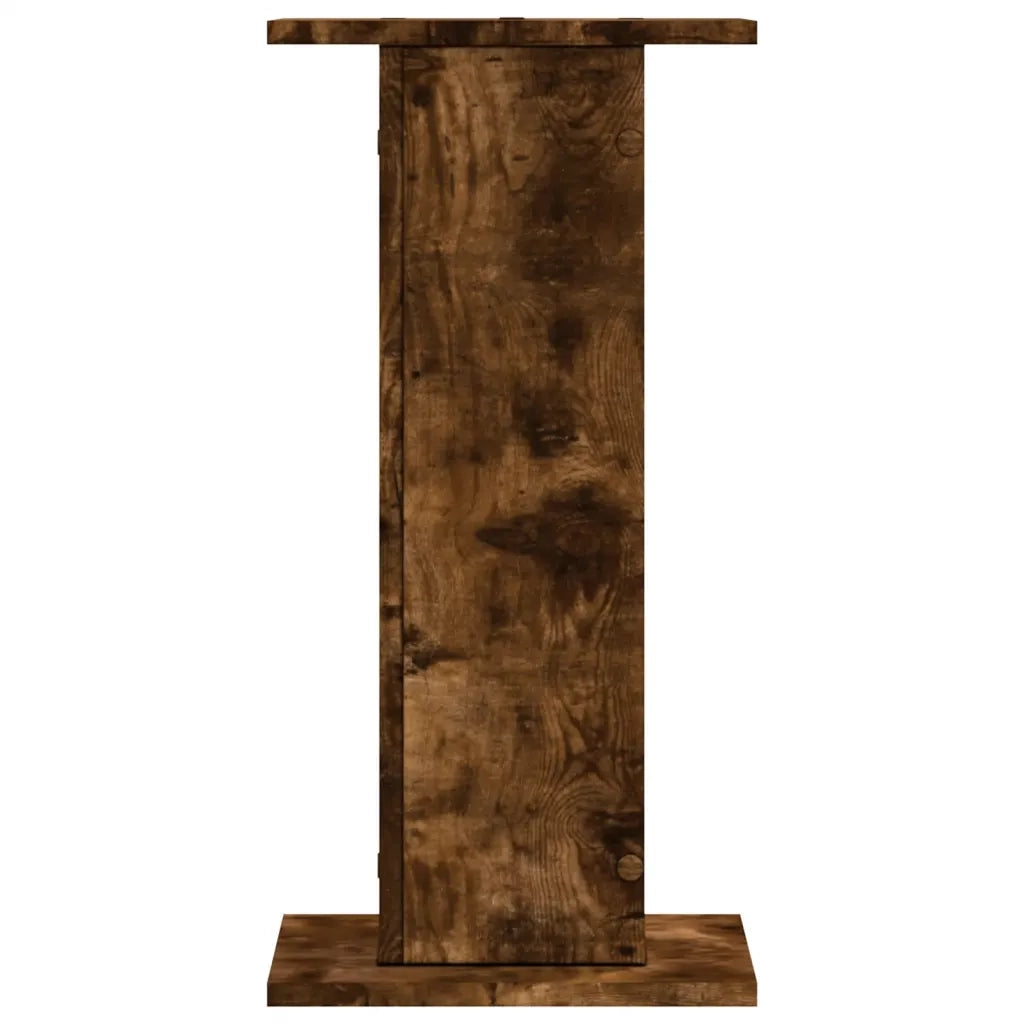 vidaXL Supporti Altoparlanti 2 pz Rovere 30x30x40 cm Legno Multistrato