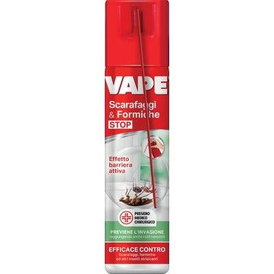 INSETTICIDA SCARAFAGGI E FORMICHE VAPE - SPRAY ML 400- 12 pezzi