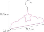 Set di 10 grucce rosa per bambini 13_0002475