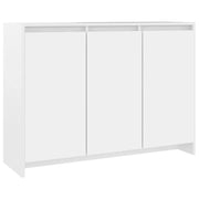 Buffet credenza cassettiera armadio mobile contenitore organizer per cucina soggiorno salotto 102 x 33 x 75 cm legno ingegnerizzato bianco 02_0030173