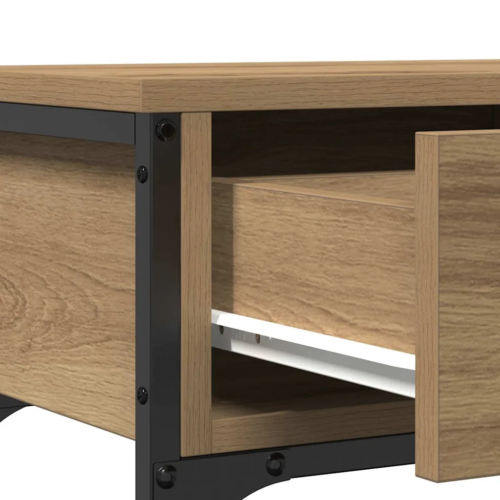 Tavolo consolle Rovere artigianale 72.5 x 25 x 75 cm 863520