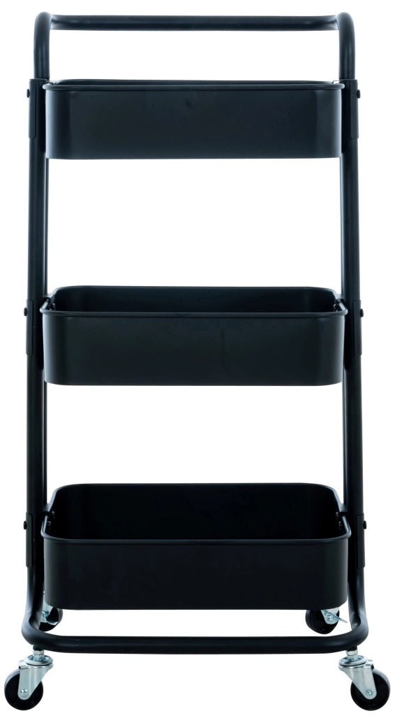 Carrello portaoggetti Mailo nero