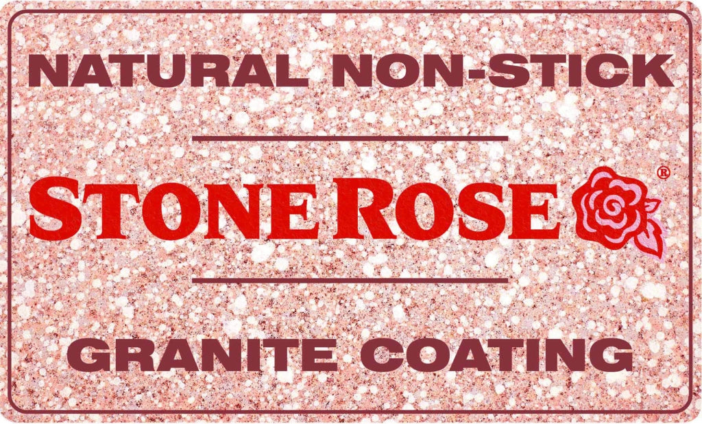 Set 3 Padelle in Alluminio Ø 20-24-28 cm Antiaderente Induzione Bisetti Stonerose