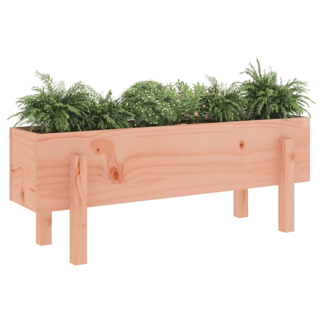 Fioriera Rialzata Giardino 101x30x38 cm Legno Massello Douglascod mxl 104735