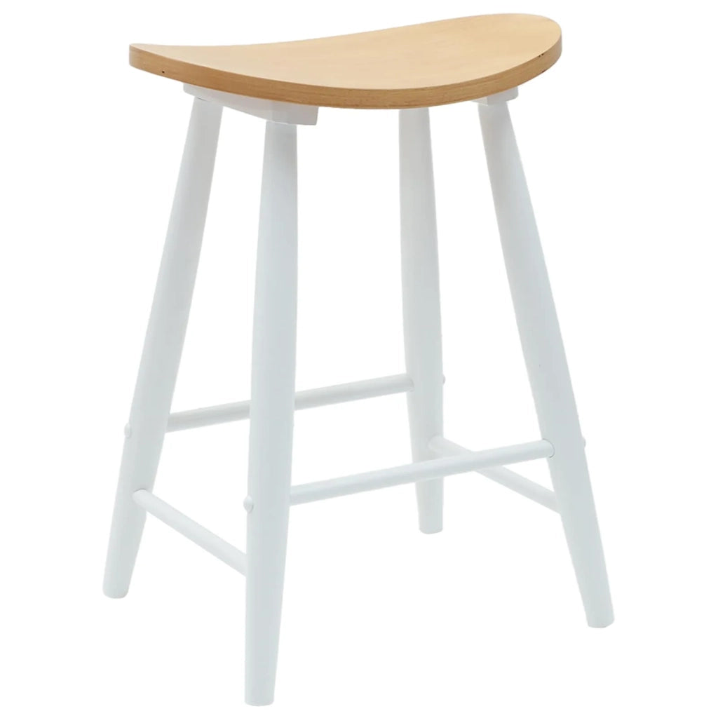 Sedie da pranzo 2 pcs Bianco 46 x 37 x 63 cm