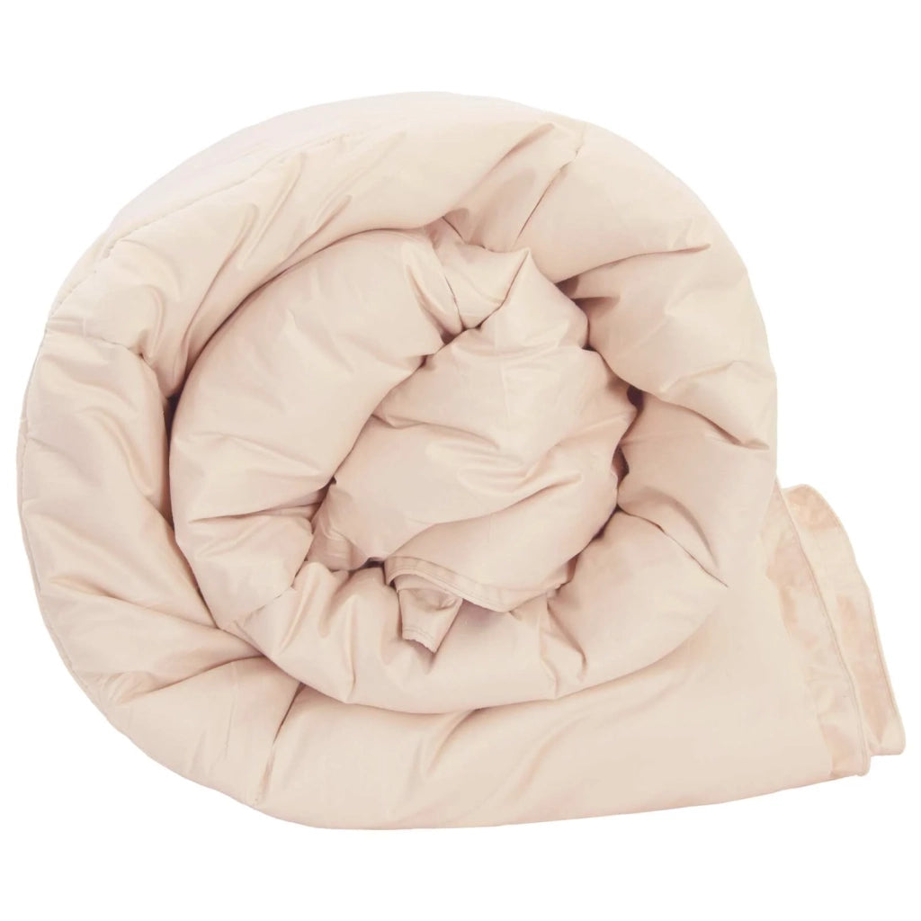 Piumone Beige 140 x 220 cm Fibra di kapok 42041918