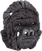 Scultura di Testa di Gorilla - Decorazione Interna - 16 x 16 cm