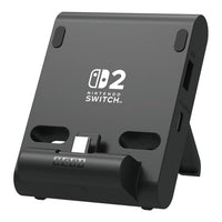 Base ricarica hori nsx 002e switch 2 dual usb playstand black