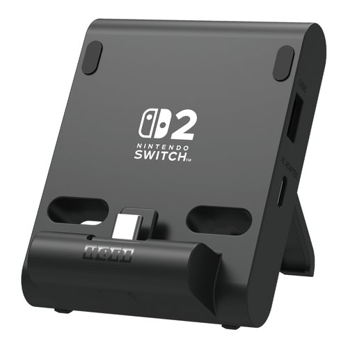 Base ricarica hori nsx 002e switch 2 dual usb playstand black