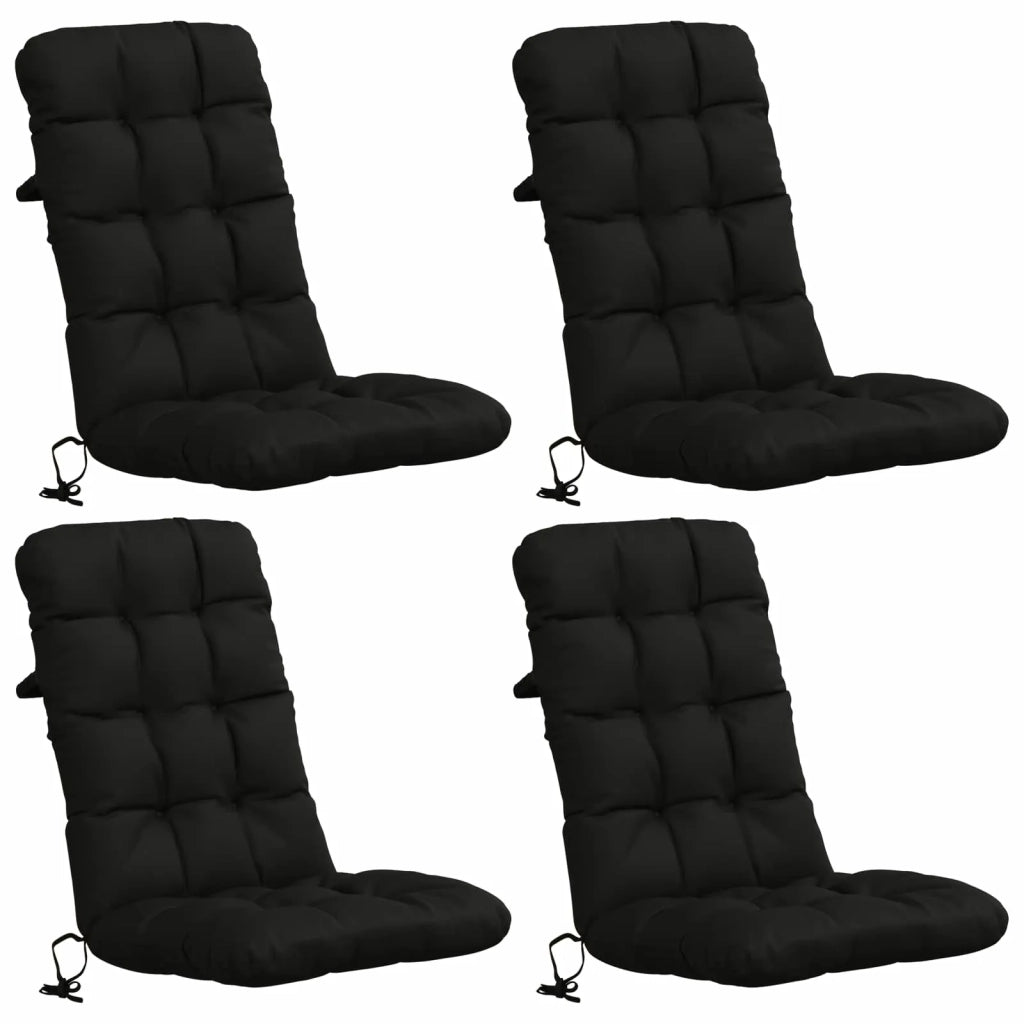 Cuscini per Sedia Alta in 4 Pezzi VIANEN 4 pcs 100% Poliestere 953768