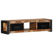 Mobile Porta TV 100x30x25 cm in Legno Massello di Recupero