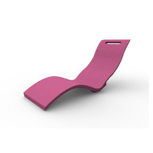 Sdraio Chaise Longe Lettino Prendisole In Polietilene Colore Fuxia Cv-S010/4003