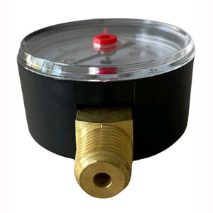 Manometro per Autoclave Doppia Scala 0-6 bar 0-85 psi Attacco Radiale Pressione Acqua