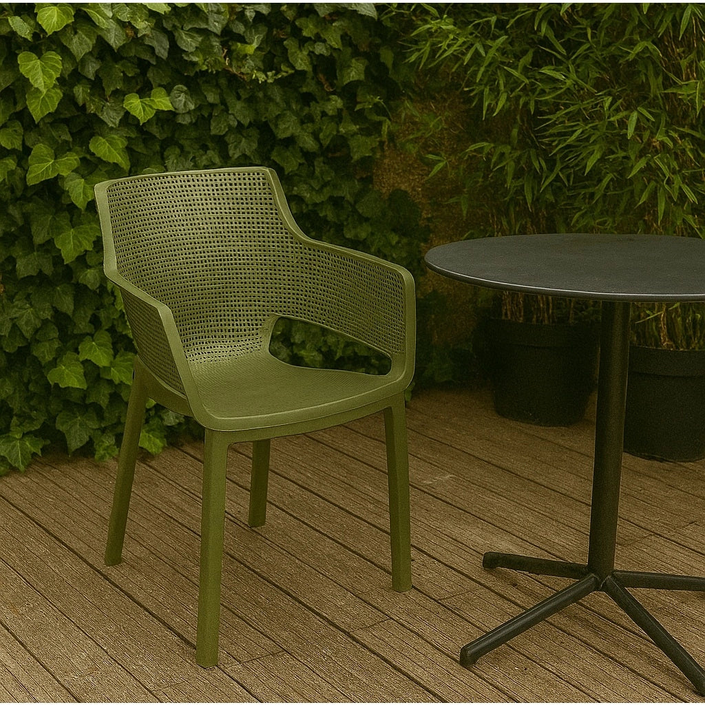 Keter SEDIA ELISA 54X61XH79CM VERDE CEDRO IN RESINA