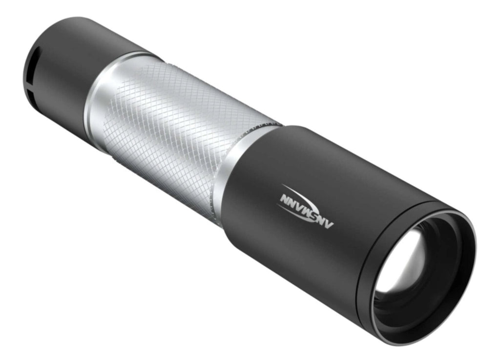 Ansmann 270B Alluminio, Nero Torcia a mano LED