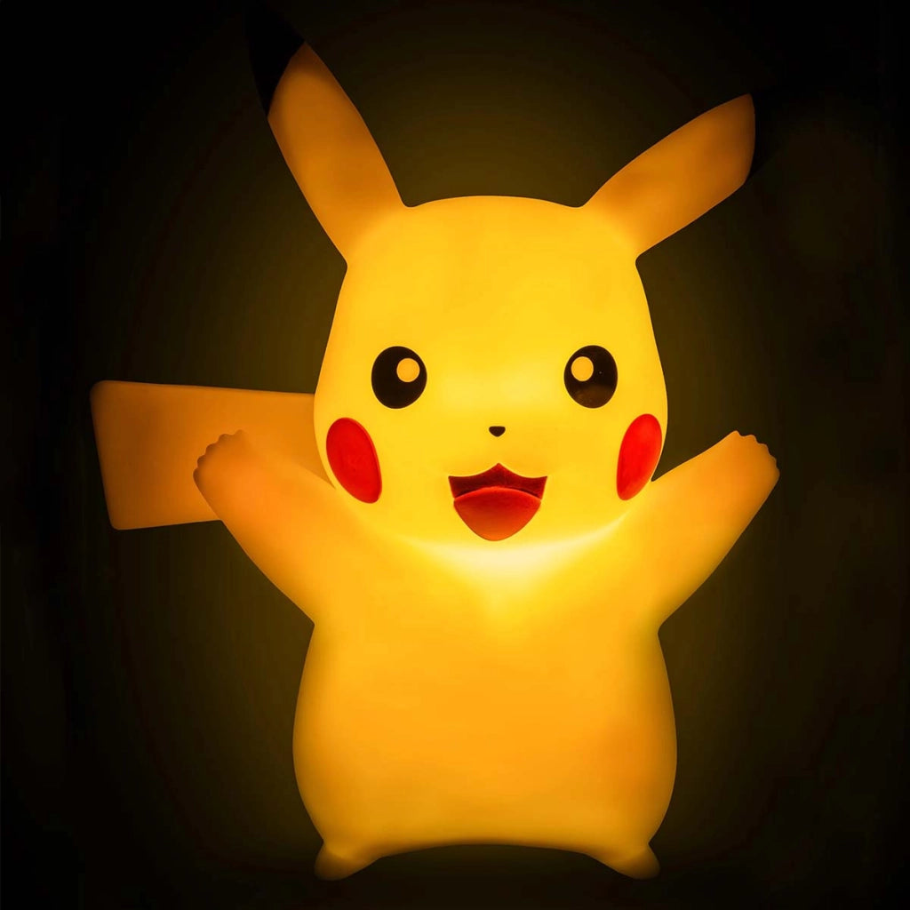 Diffusore Luce LED Pikachu 25cm Funzione Touch Sensor con Modalità di Illuminazione Giallo BigBen