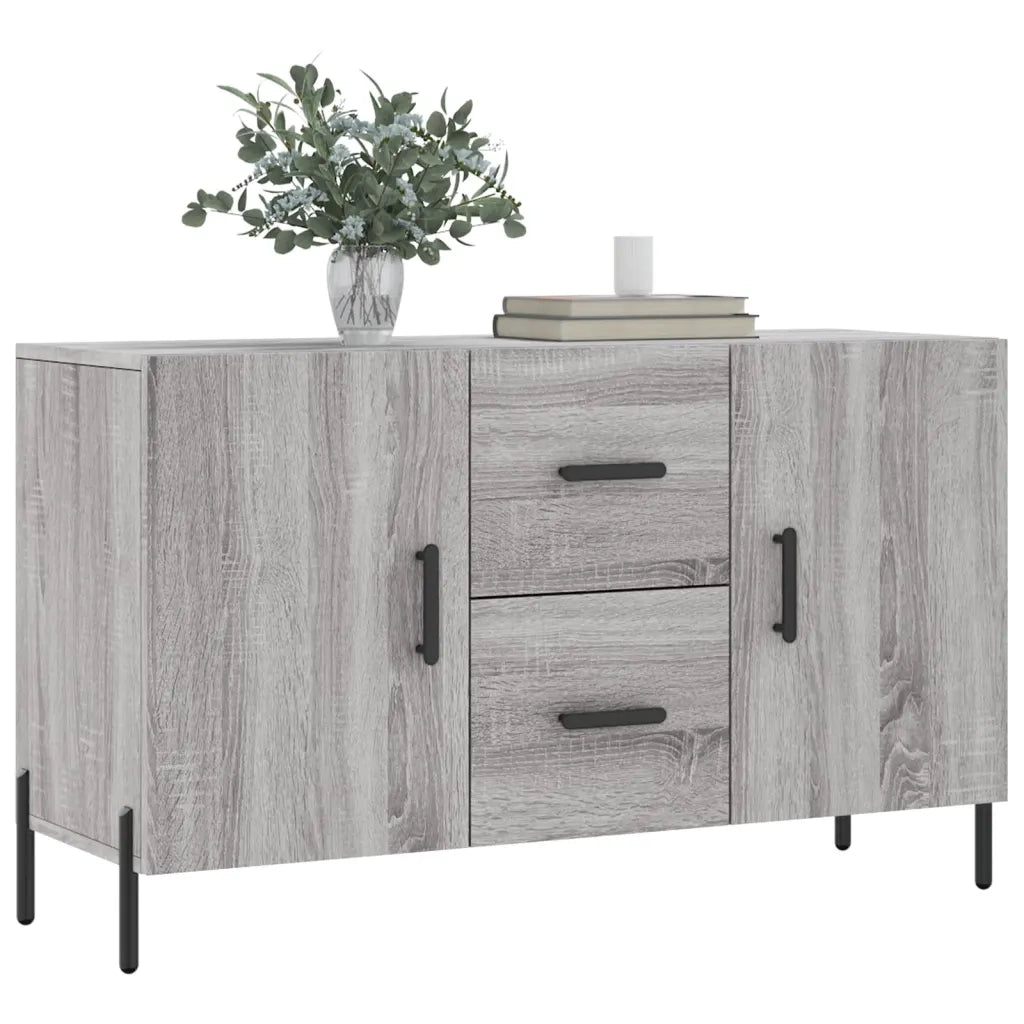 Credenza Grigio Sonoma 100x36x60 cm in Legno Multistrato 828186