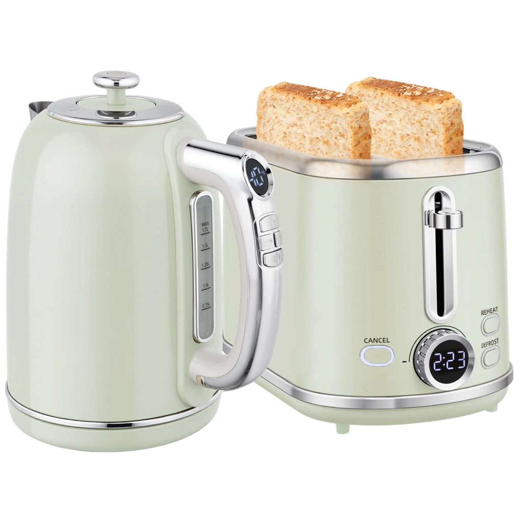 Bollitore e Tostapane Set ¨C zephmum ¨C Grigio