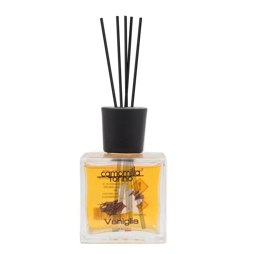 CAMOMILLA TORINO DIFFUSORE PER AMBIENTE CON BASTONCINI ALLA VANIGLIA DA 100 ML