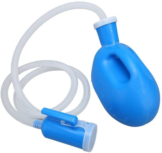 Urinoir 2000ML con Maniglia - Morsbestendig - Bocchetta Lunga - Coperchio - Flacone di Urina