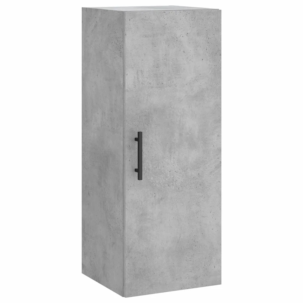 Credenza Grigio Cemento 34,5x34x180 cm in Legno Multistrato 3199069