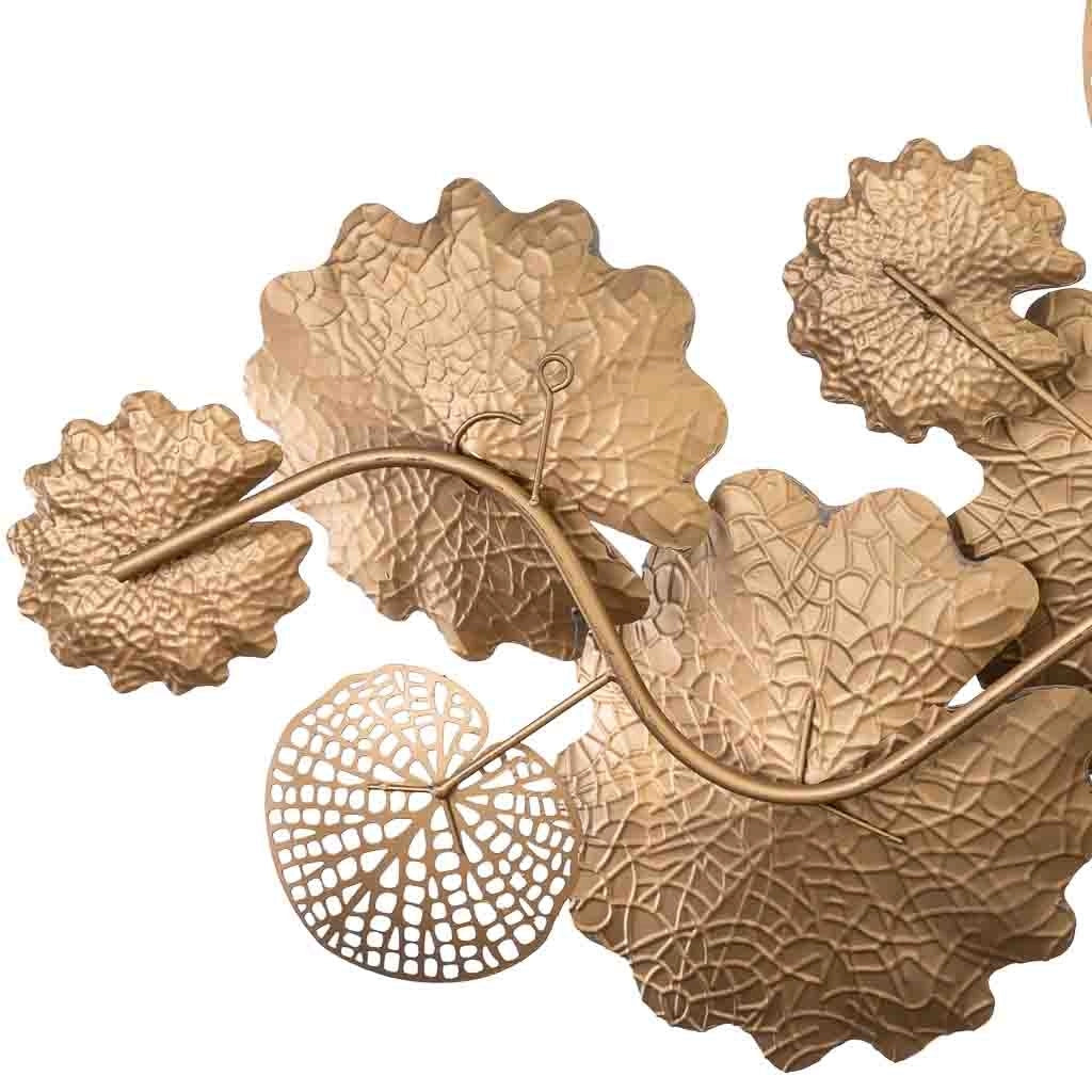 Carta da parati decorativa in metallo 131,4x67,9x8,9