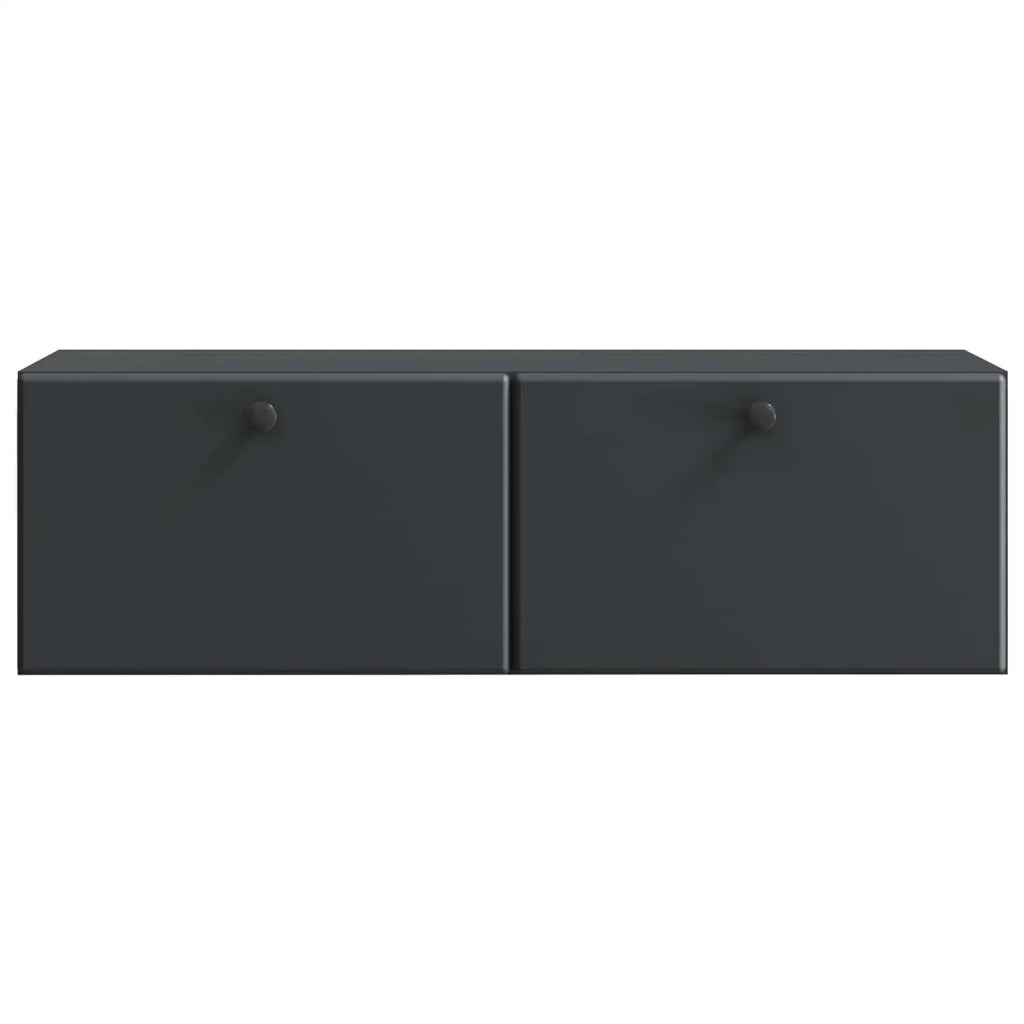 Mobile Porta TV da Muro 98 x 31 x 30 cm Nero