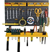 PANNELLO CON MENSOLA E CONTENITORE IN PLASTICA