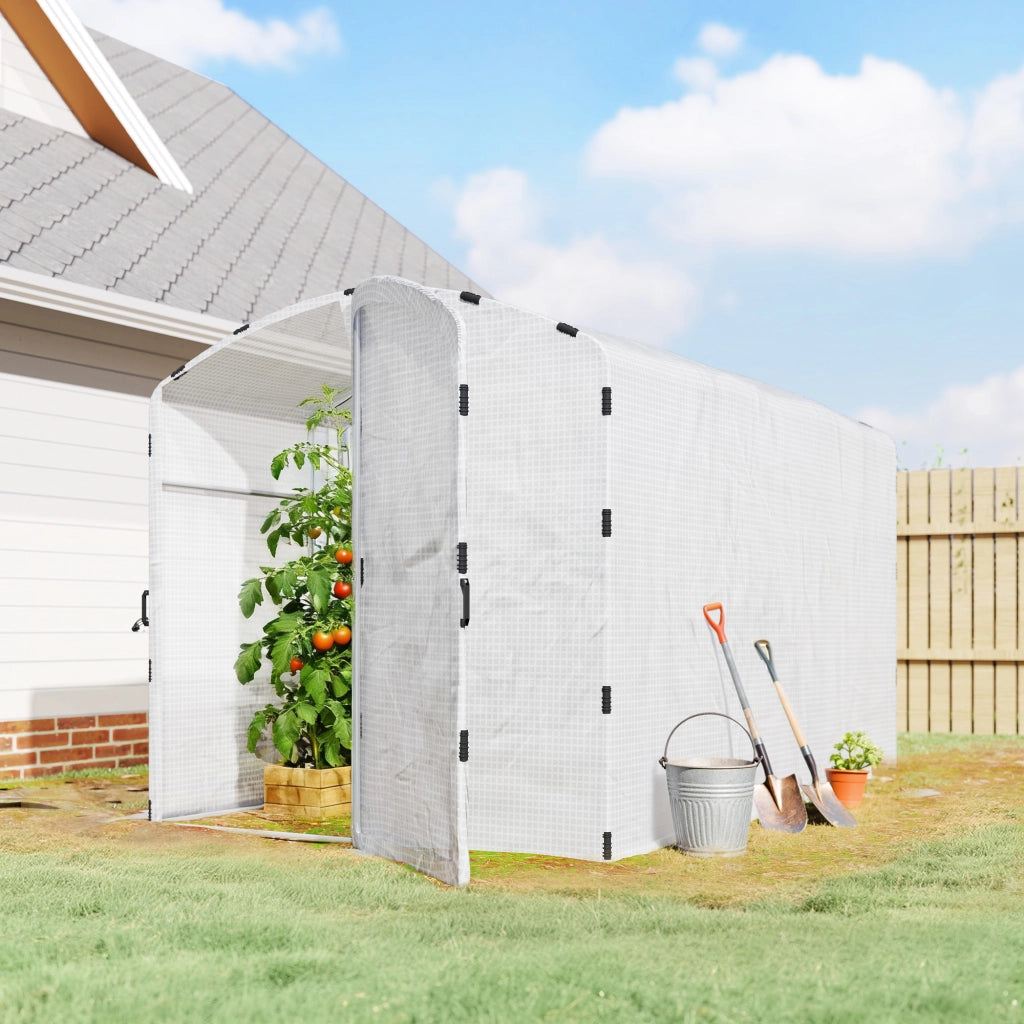 Serra tunnel giardino 6m2 ¨C zephmum ¨C 300x200x195cm bache PE 220g/m2