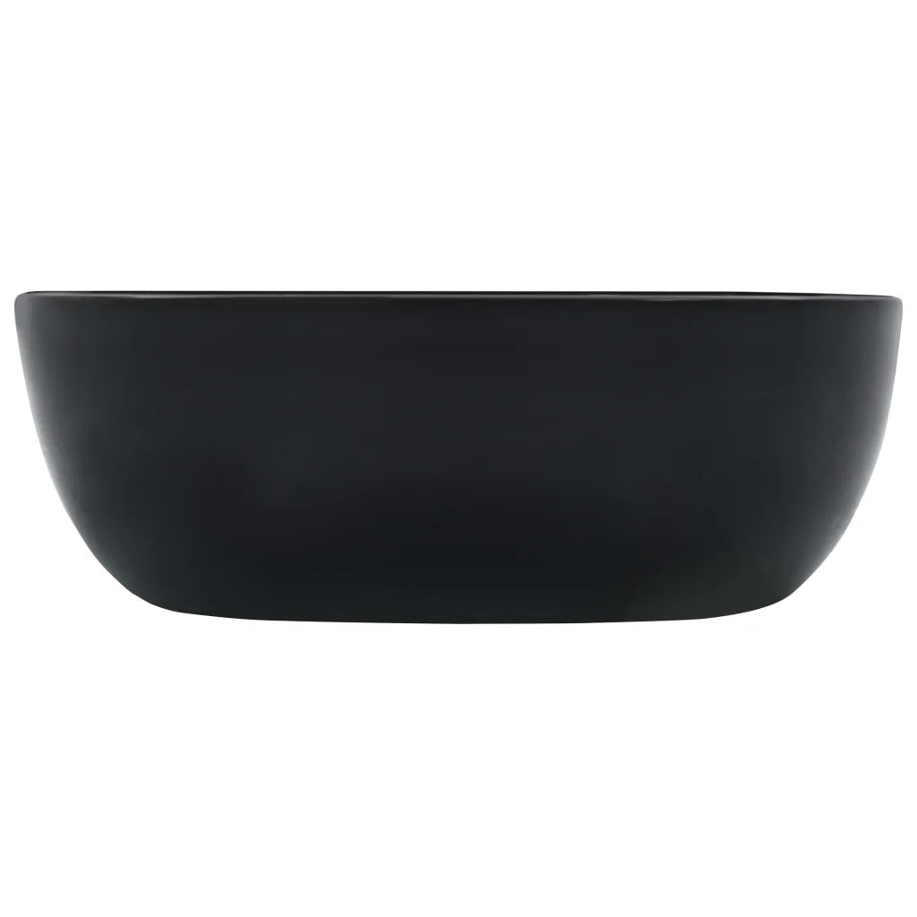 Lavandino 42,5x42,5x14,5 cm in Ceramica Nero 143918