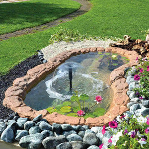 Laghetto Artificiale Roccia a Bordo Largo 220x130x42 cm 320 Litri