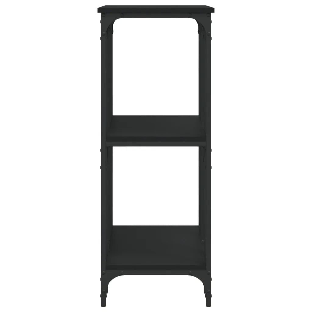 Tavolino Consolle-Tavolino da soggiorno-Tavolo Nero 102x35x90 cm in Legno Multistrato