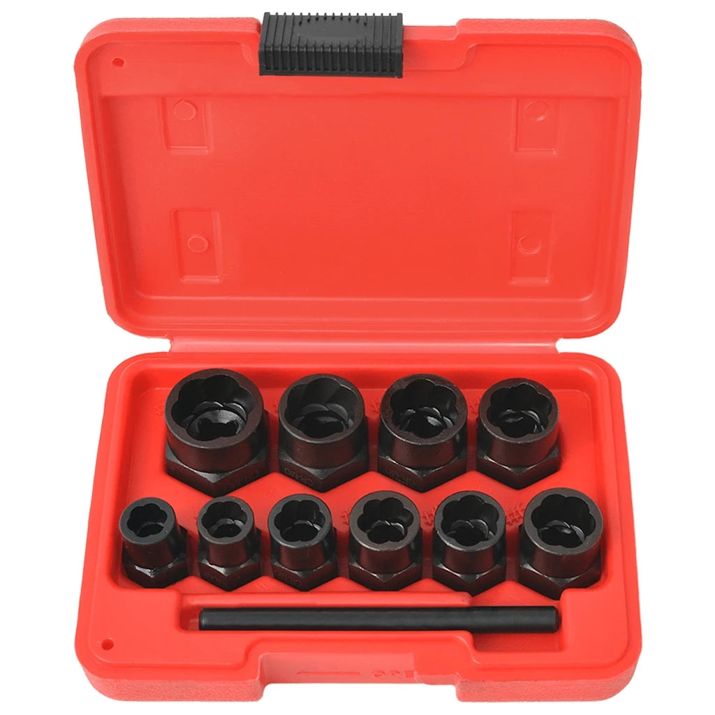 Set Estrattore di Bulloni e Dadi Danneggiati 11 pz Acciaio 210378