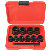 Set Estrattore di Bulloni e Dadi Danneggiati 11 pz Acciaio 210378