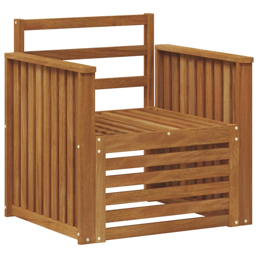 Set di divani da esterno Legno di Acacia Massello 3436349