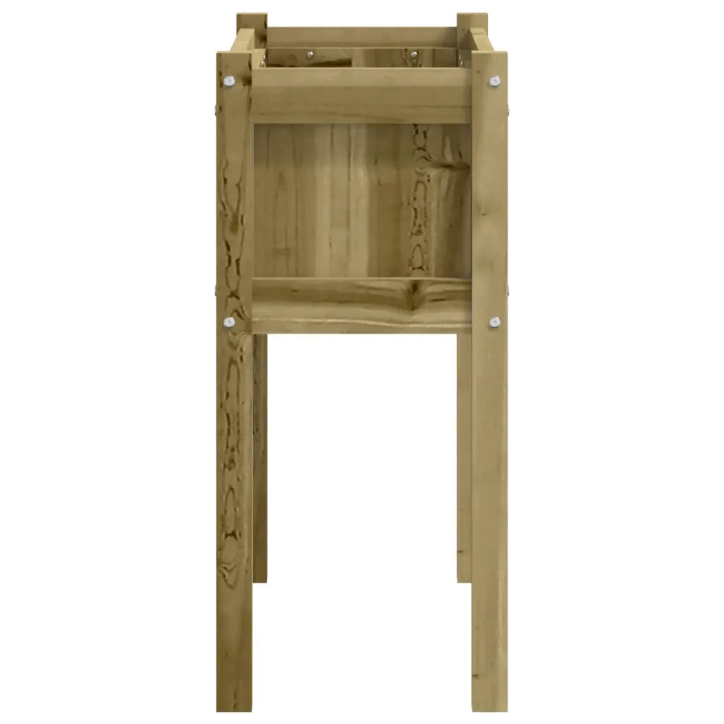 Fioriera Giardino con Gambe 70x31x70 cm Legno Pino Impregnato 837562