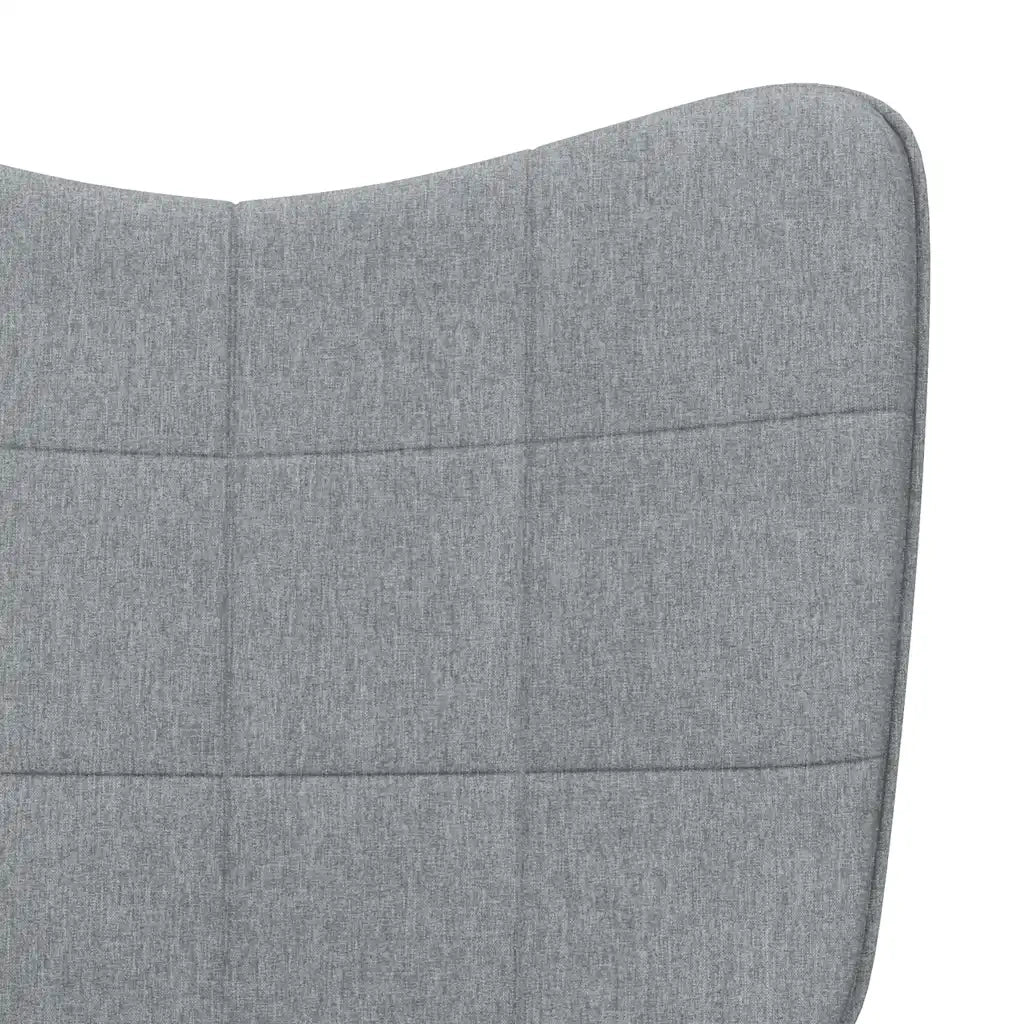 Poltrona Relax Grigio Chiaro in Tessuto 327919