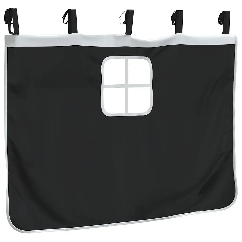 Tende per Letto a Soppalco Bianco e Nero in Poliestere CFW8872343