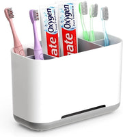 Organizzatore per Spazzolini Elettrici a Denti - Organizzatore Igienico con Spazio di Magazzino per la Stanza da Bagno