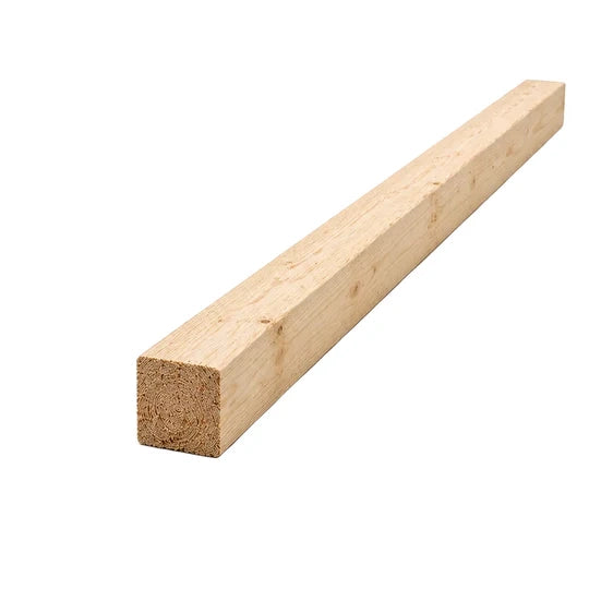 Morali abete carpenteria grezzi   38 x 38 x 2500+1500 mm 1 pz.