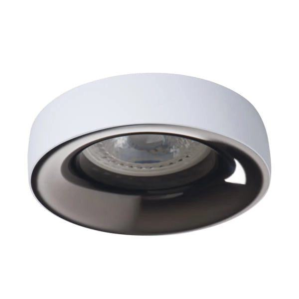 Kanlux ELNIS 27805 faretto incasso GU10 bianco/antracite